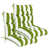 Grass Green/White Striped