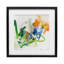 «Confident Green Abstraction», reproduction d'art sous verre encadrée par Design Fabrikken-864449942-864449928
