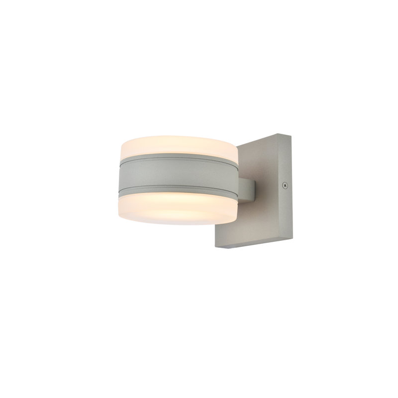 Dale LED Wall Light, Silver