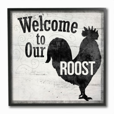 « welcome to the pelican farm rustique gray word design » par le samedi soir, reproduction d’art sur image