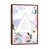 Classic Brown Wood Floater Framed