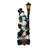 Stacking Snowmen Lamp Post with LED