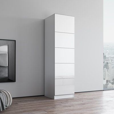 Manufactured Wood Armoire by Meble Furniture