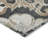 Machine Washable Indoor/Outdoor Xhevrie Charcoal Rug-1433372853