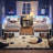 Corner Daybed Frame with 6 Drawers and Storage Bookcase Daybed with Charging Station and LED Lights-122632852-123467513