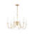 6 - Light Dimmable Classic / Traditional Chandelier-230137373