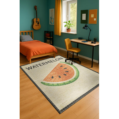 Tapis tissé crème Mosso