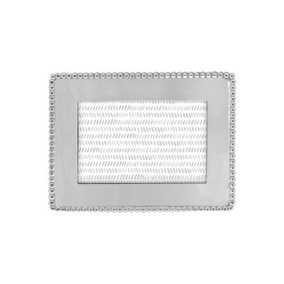Beaded Metal Picture Frame