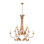 Sweet Olive 12 Light Chanelier - Gold