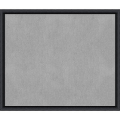 Nero Black Framed Magnetic Organization Board