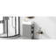 Meuble-lavabo gris 18,6 po avec planche et lavabo en céramique, tablette incluse-1142543135