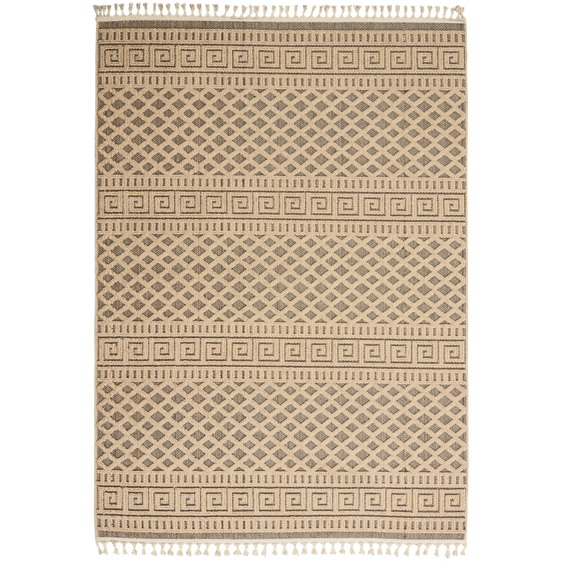 Tapis contemporain Mocha Mabelle, Rectangle 4 pi x 6 pi 2 po