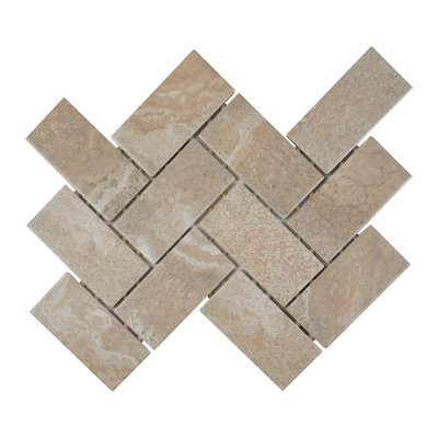 Carreau de mosaïque en céramique émaillée 2 x 4 Daltile Archaia (12 pièces par carton) (8,04 pieds carrés par carton)