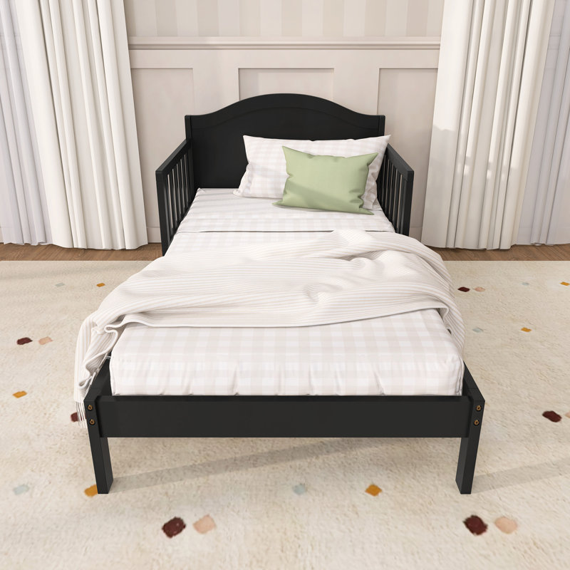 Sydney Toddler Solid Wood Bed by Dream On Me, Black