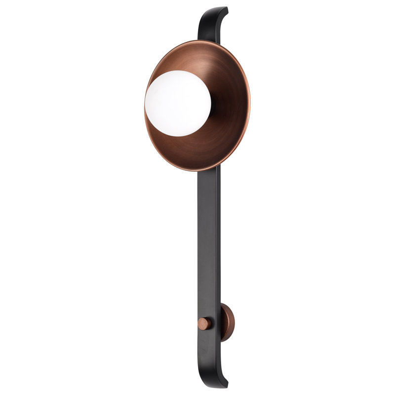 Dokken Dimmable Bath Sconce, Matte Black