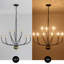 Lustre de style bougie classique / traditionnel à 2 niveaux à 2 lumières à intensité variable Sebron-822874115-810940658
