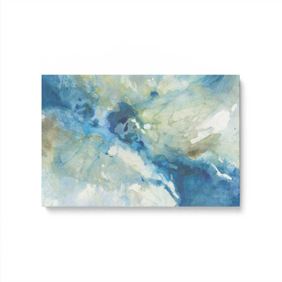 «Abstract Aqua Dynamics», reproduction sur toile 24 po x 36 po