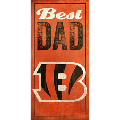« best dad », impression sur plaque NFL