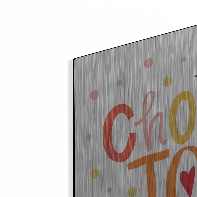 «Choisissez la joie» par Lisa Larson, H 24 po x l 24 po