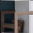 Buffet Cabinet For Modern Kitchen Organization - 4 Shelves, White & Dark Taupe Streamlined Appearance Modernize Your With Storage Maximize Utilization Of Space