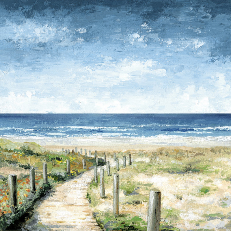 «Beautiful Path», reproduction sur toile tendue, H 12 po x l 12 po x P 1,5 po