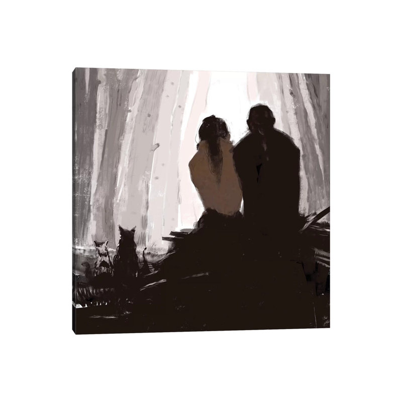 Together 1 Piece Wrapped Canvas Wall Art, 93.98cm H x 93.98cm W