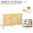 Sideboard Buffet Cabinet,Buffet cabinet,Office Credenza with 3 Door 