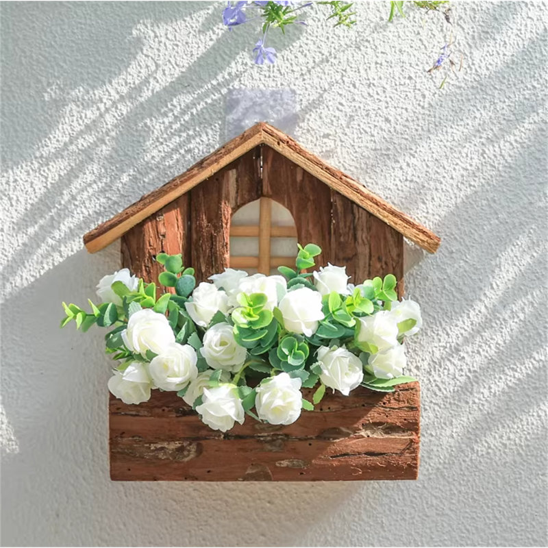 Wall-Mounted Artificial Flower