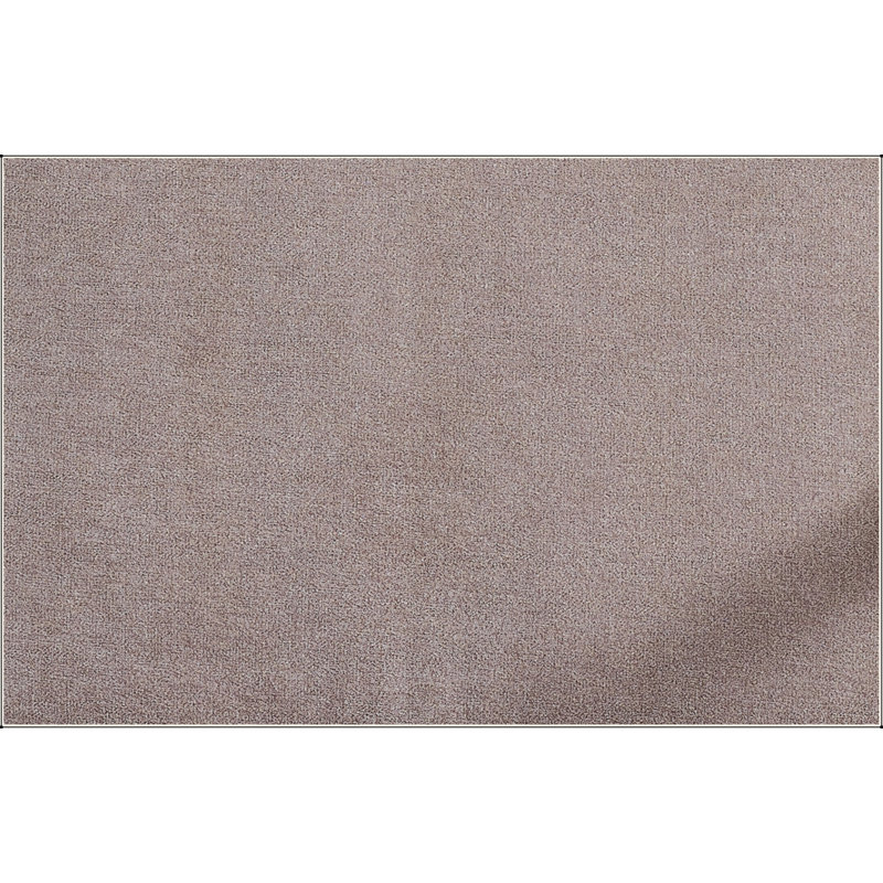 Fauteuil d'appoint en tissu et finition brune