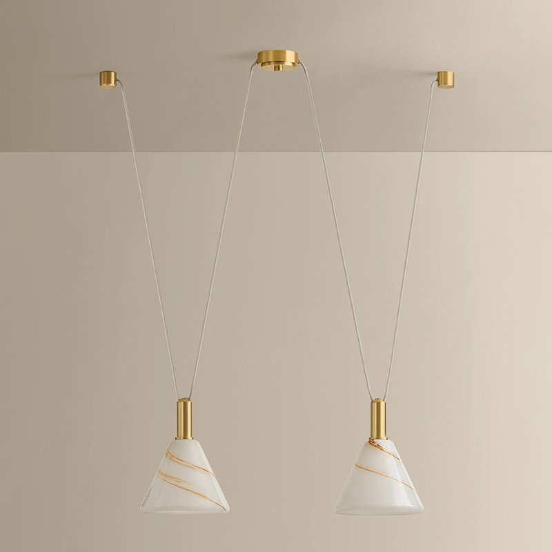 Eileen 10" 2-Light Linear Chandelier