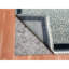 Tapis oriental bleu en laine naturelle noué à la main 3 pi 1 po x 5 pi 2 po B88A2BBCE2B842FDA9DCC9E34124459C