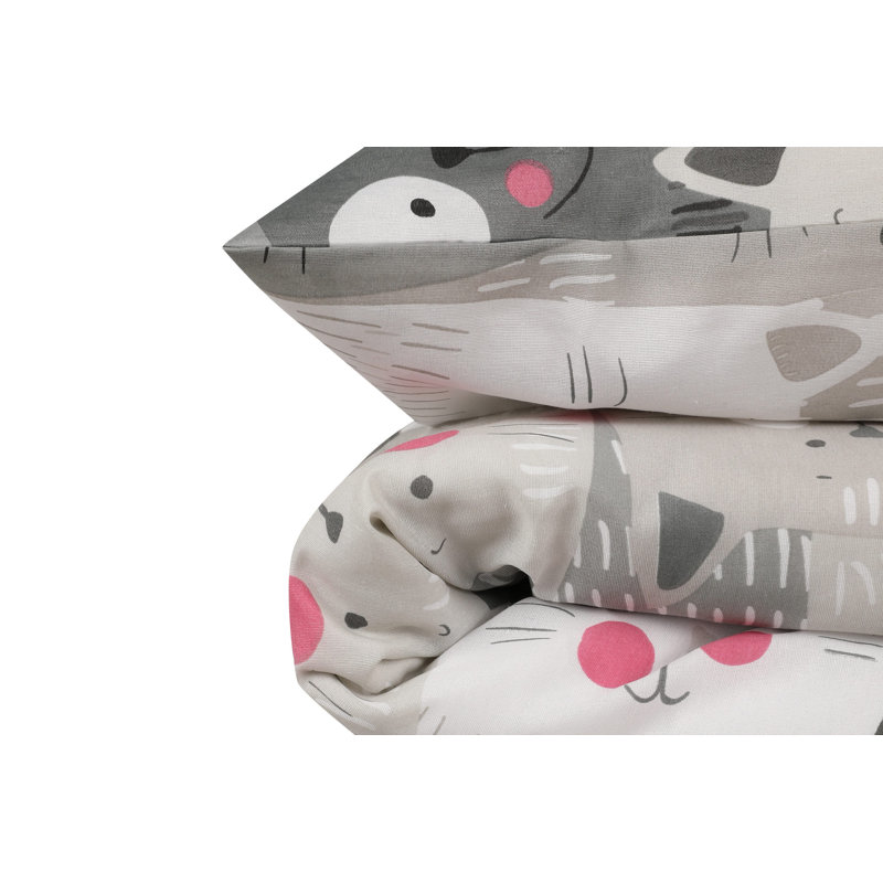 Carrol No Pattern Duvet Cover Set with Pillowcases Included, 155 x 200cm Duvet Cover + 1 Pillowcase (80 x 80)