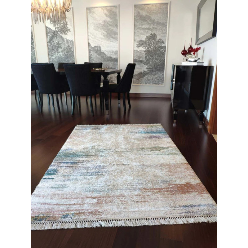 Tapis Masanao avec envers antidérapant, Tapis de couloir 5 pi 3 po x 11 pi 6 po