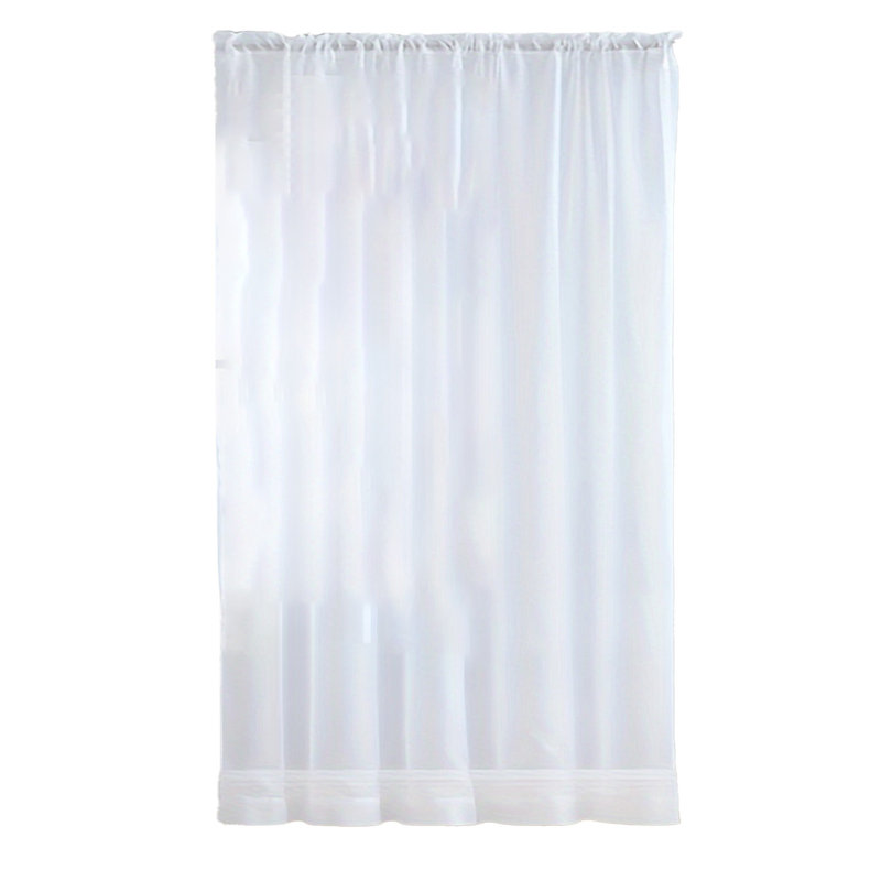 Kbndieu Solid Colour Curtains Gauze Curtains Semi Shade Curtains Curtains Polyester Curtains Decorative Curtains Through The Rod Models Curtains