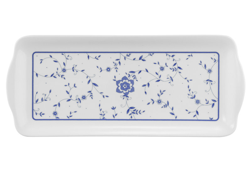 Rectangular cake platter 34.5 x 14.5cm