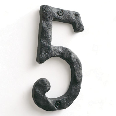 Numéro pour plaque d'adresse à fixer