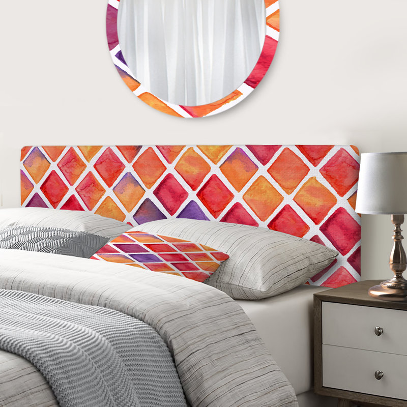 Donivin Upholstered Panel Headboard, Queen