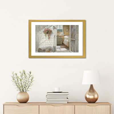 Beach Treasures by Ruane Manning - Painting Print
