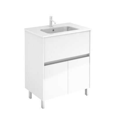 Meuble-lavabo simple l 28 po x P 19 po x H 34 po Lief