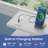 L Shaped Desk with Monitor Stand and Drawers, Gaming Desk with RGB LED Lights &Power Outlets-1128453328-1128453331