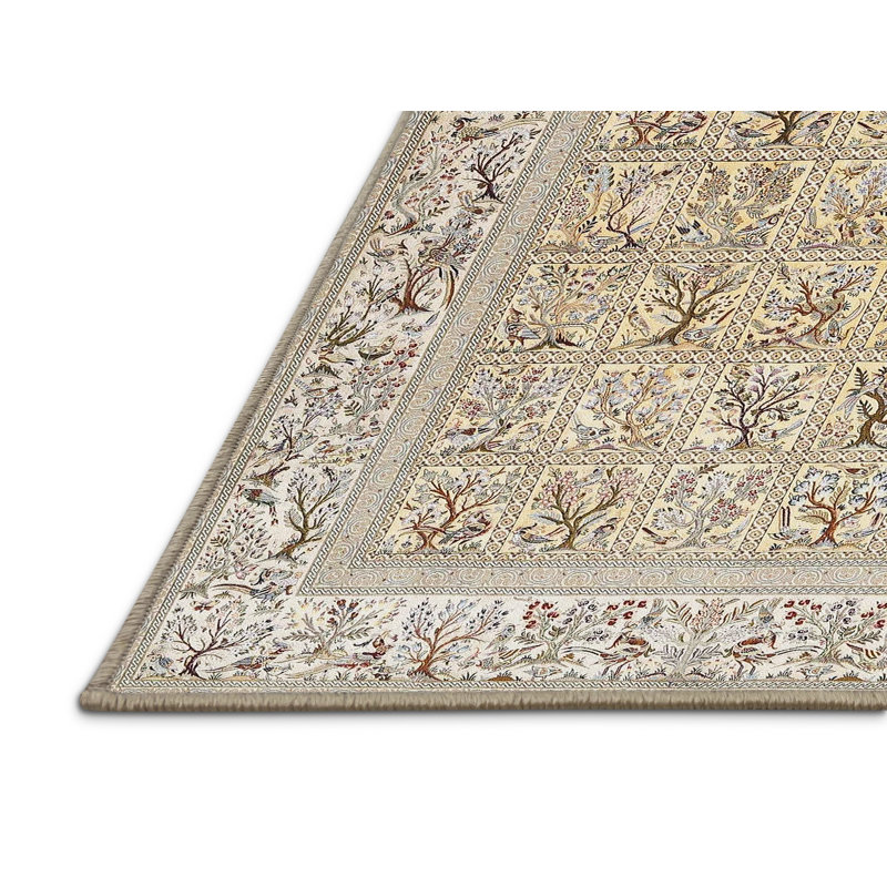 Oriental Indoor Rug, Rectangle 4' x 6'
