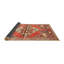 Tapis oriental en laine beige / rouge Kamar-1078258718