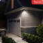 180-Degree 240 W Twin Head Black Hardwired Motion Sensor Security Flood Light with MotionBright