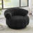 Luxury Chenille Swivel Accent Chair with 360° Rotation-1356101242