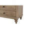 Table de chevet 3 tiroirs avec finition sable