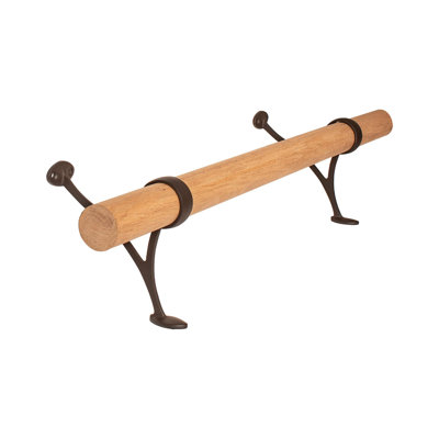Quincaillerie de fixation complète et tube de chêne de 4 pieds