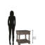 Table de bout Hadik