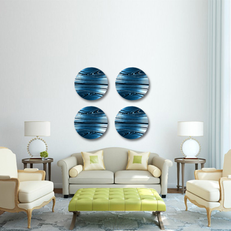 Puddy Print, 46" H x 46" W x 1.5” D