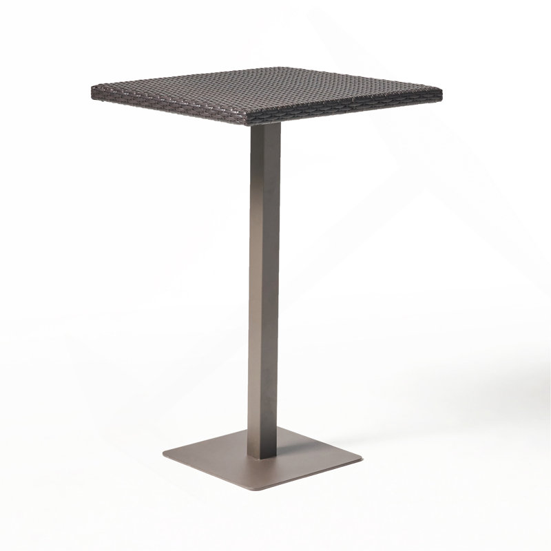 Rattan 26" Square Bar Table