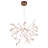 Heberling 45 - Light Steel Dimmable LED Modern Linear Chandelier
